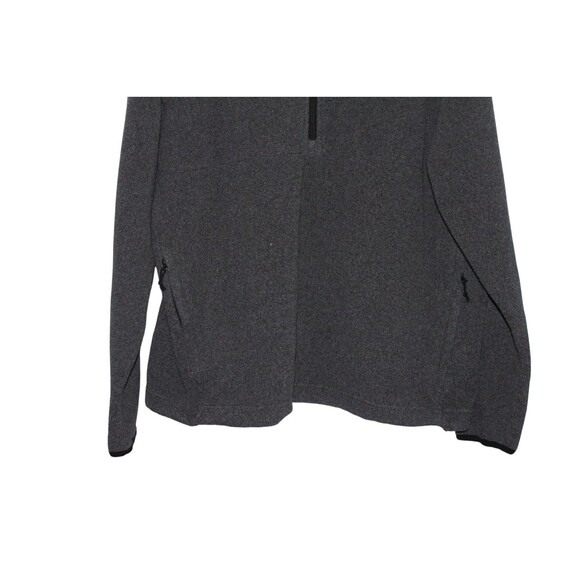 The North Face Men’s Large 1/4 Quarter Zip Pullover Gray Fleece Sweatshirt - Picture 5 of 8